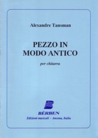 Pezzo in modo antico available at Guitar Notes.